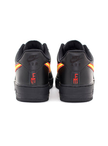 Dragon breath AF1 black Custom sneakers