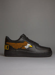 Eagle AF1 black Custom sneakers
