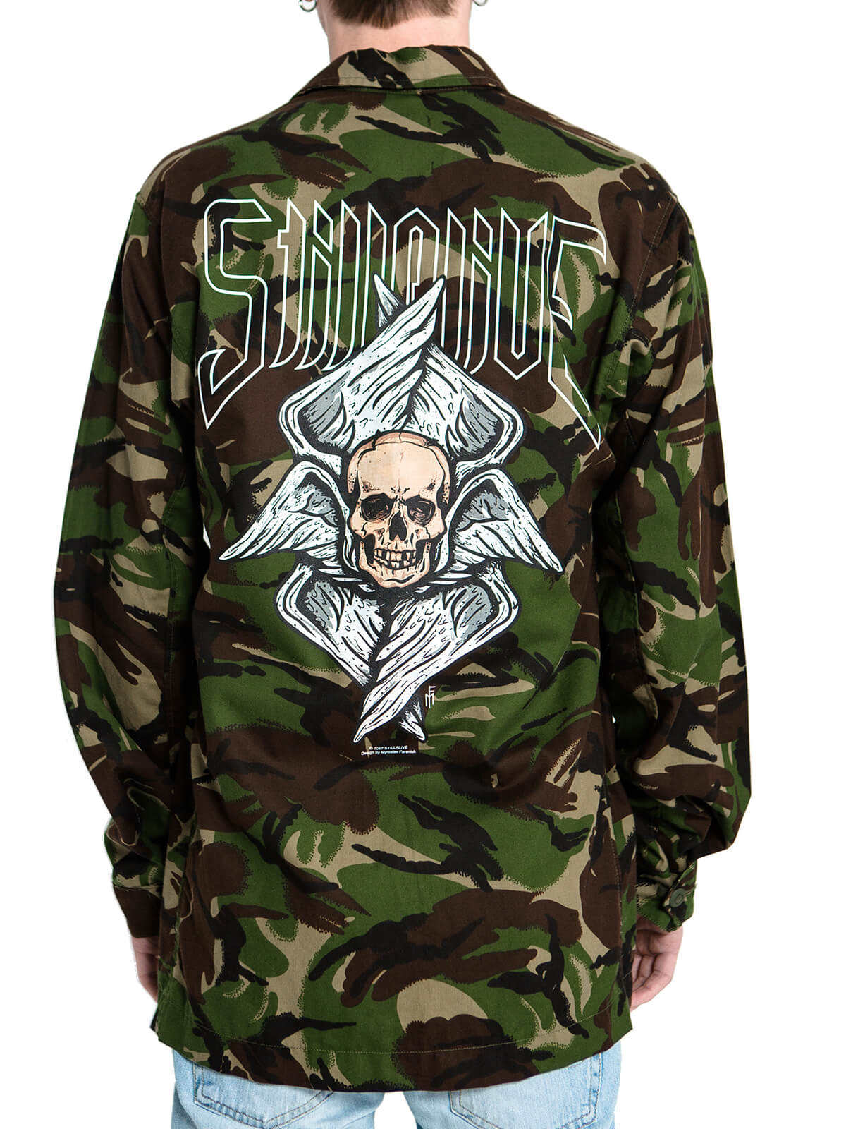 Sinner camo #2 custom jacket