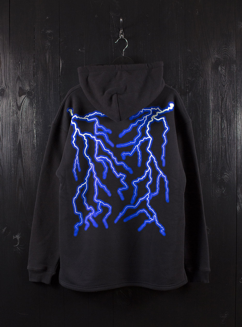 Thunder Metal logo hoodie