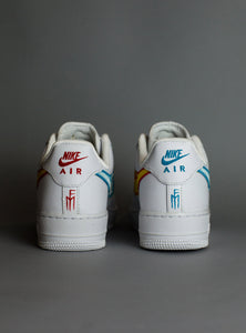 Dragon breath AF1 R&B white Custom sneakers