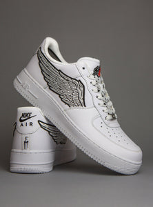 Wings AF1 white Custom sneakers